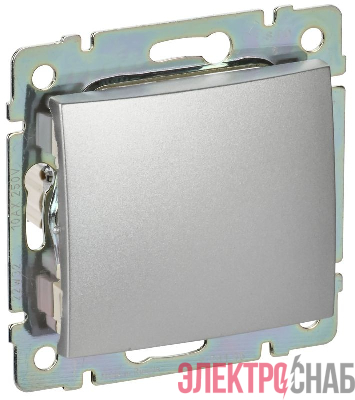 Выключатель 1-кл. СП Valena 10А IP31 механизм алюм. (DIY-упак.) IEK 694336