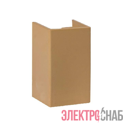 Соединитель на стык 16х16 под свет. дерево Plast PROxima (уп.4шт) EKF conl-16-16x4