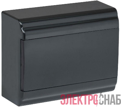 Корпус модульный пластиковый ЩРН-П-9 IP41 навесной PRIME черн. IEK MKP13-N-01-09-41-K02