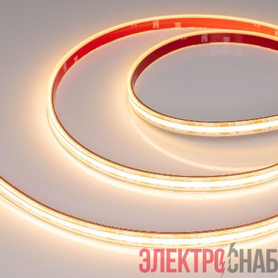 Лента светодиодная COB-PS-X560-12mm 24V Warm 2700К 9.6Вт/м IP67 герметичная (уп.10м) Arlight 048910