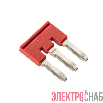 Перемычка вставная для клемм на 2.5кв.мм 3-х полюсная DKC SBF-3-5