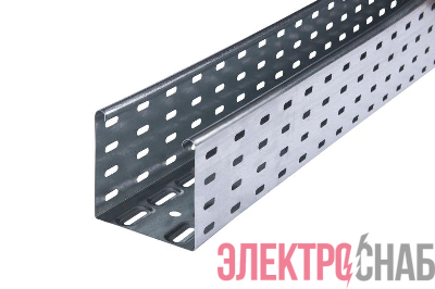 Лоток листовой перфорированный 110х100 L3000 сталь 0.7мм LKS 110 FT RU гор. оцинк OBO 6837604