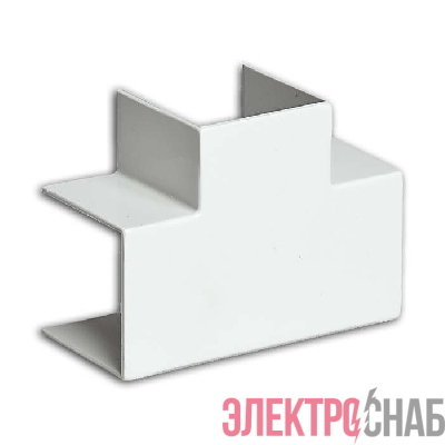 Тройник накладной 90град. для кабель-канала РКК 16х16 бел. Ruvinil ТРН-16х16