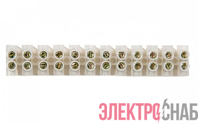 Колодка КЗВ 6-12 6А 1.5-4мм 12пар IN HOME 4690612032528