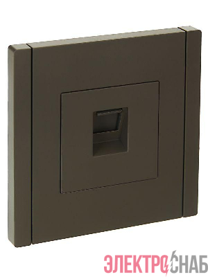 Розетка компьютерная RJ45 кат.6 FORTE&PIANO FP331 сер. IEK FP-K10-2-K03