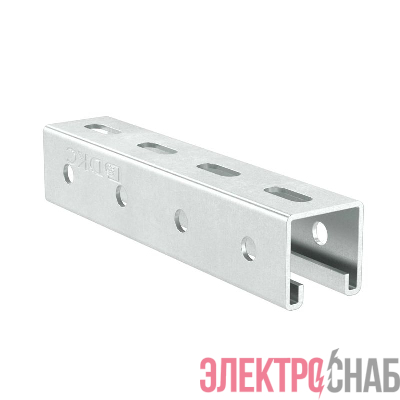 Профиль С-образный перфорир. 41х41 L3000 сталь 2.5мм LAS DKC BPM4130