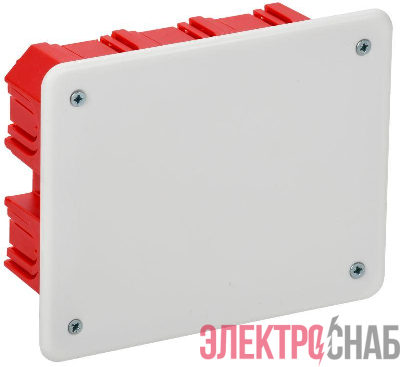 Коробка распаячная СП 120х92х45 КМ41008 для тверд. стен IEK UKT11-120-092-045-A-N