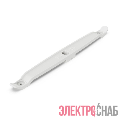 Держатель плоского кабеля двусторонний для прямого монтажа на 12 мест в гофроящике бел. (уп.210шт) Промрукав PR13.02703