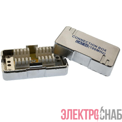 Адаптер проходной Dual IDC категория 5E 4 пары (DIY) SUPRLAN 10-0314-1