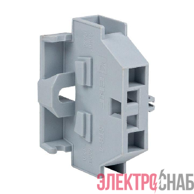 Миниклемма STB-4 32A сер. (уп.50шт) PROxima EKF stb-m-4-gray-r