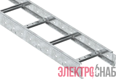 Лоток лестничный 80х300 L3000 сталь 1.5мм HDZ LESTA IEK CLM40-080-300-3-150-HDZ