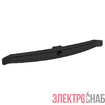 Держатель кабеля двусторонний для прямого монтажа (240мм) черн. (уп.10шт) EKF ch-2-b-240