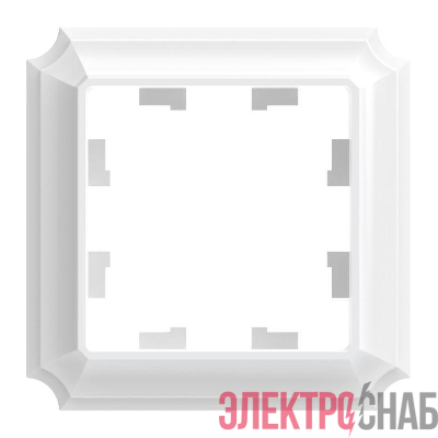 Рамка 1-м AtlasDesign Antique бел. SE ATN100101
