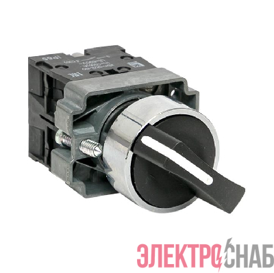 Переключатель BD33 3P короткая ручка 2NO IP65 PROxima EKF xb2-bd33-65