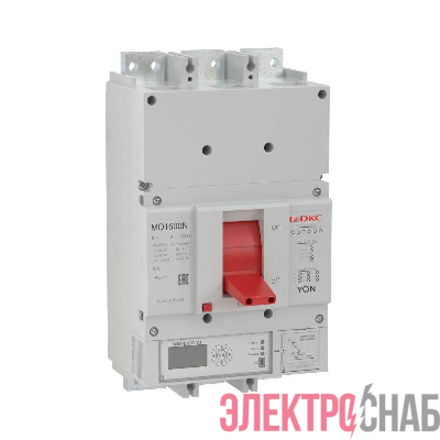 Выключатель автоматический 3п 1600А 50кА Ir 0.4…1xIn Isd 1.5…10xIn YON MD1600N-MR2