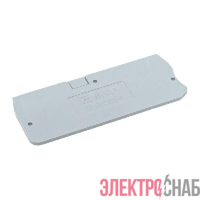 Заглушка для 2.5 Push-in 4 вывода сер. EKF EP-PIT-2.5-4