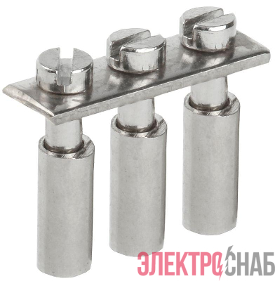Перемычка центральная для КВИ-4кв.мм 3PIN IEK YZN30Q-004-3P