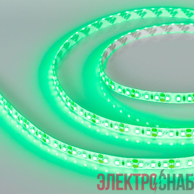 Лента светодиодная RTW-SE-A120-8mm 12V Green 9.6Вт/м IP65 2835 герметичная (уп.5м) Arlight 014792(2)
