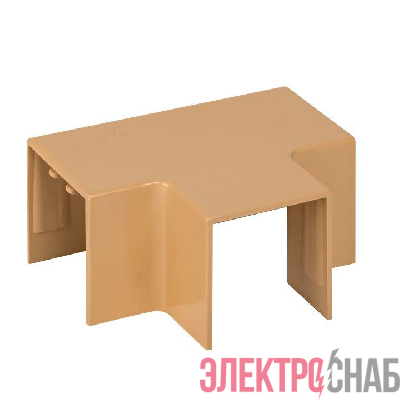 Угол T-образный 25х25 под свет. дерево Plast PROxima (уп.4шт) EKF tchl-25-25x4