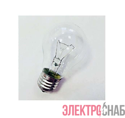 Лампа накаливания А50 230-75 75Вт E27 230В (100) Favor 8101403