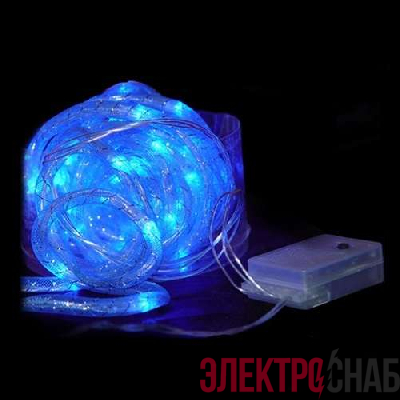 Гирлянда светодиодная "Змейка" 50LED син. 5м Neon-Night 303-033