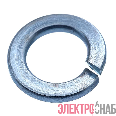 Шайба пружинная М10 DIN 127 цинк (европодвес) (уп.8шт) СТРОЙМЕТИЗ 3080061