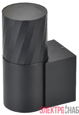 Светильник 5220 GU10 IP65 уличный настенный черн. IEK LT-UBU0-5220-GU10-1-K02