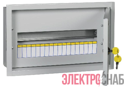 Корпус ЩРв-18 TITAN 3 265х440х120мм IP31 метал. IEK MKM14-V-18-30-T