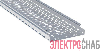 Лоток листовой перфорир. 50х35 L3000 сталь 0.55мм EKF L355001-0.55