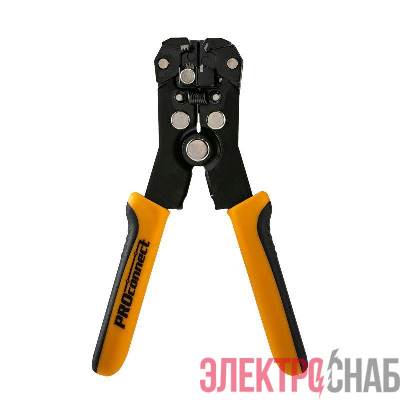Инструмент для зачистки кабеля 0.2-6.0кв.мм и обжима наконечников HT-766М PROCONNECT 12-4005-6