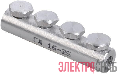 Соединитель болтовой ГД 16-25 35кВ IEK UGD-25-16-25-35KV-S