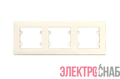 Рамка 3-м Karea RIZZ крем Makel 88010703