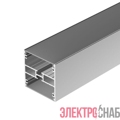 Профиль LINE-5050-DUAL-2000 ANOD L2000 алюм. Arlight 045654