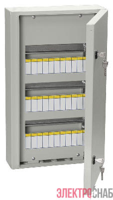 Корпус ЩРн-36 TITAN 3 540х330х120мм IP54 метал. IEK MKM11-N-36-54-Z