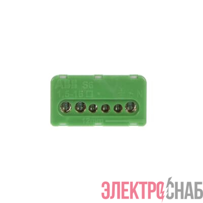 Клеммник винтовой PE3x16-3х25мм PEK/S06(min 5шт.) ABB 1SPE007715F0741