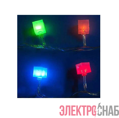 Гирлянда светодиодная «Кубики» ULD-S0700-050/DTA MULTI IP20 CUBES-1 с контроллером 50LED (дл.7м) Uniel 7932