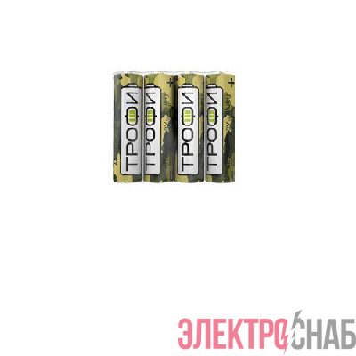 Элемент питания солевой AA/R6 R6-4S Классика (уп.4шт) Трофи Б0012906