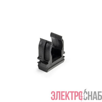 Держатель для труб (клипса) d16 черн. Fortisflex 91050