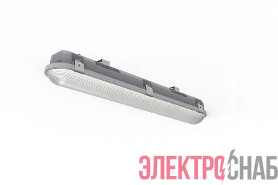 Светильник светодиодный ДСП WP 21 C 20W OP 940 L600 EL 600х85х80мм 20Вт 4000К IP65 пылевлагозащ. с БАП на 3ч бел. Русский Свет 15072123325