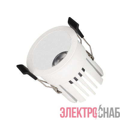 Светильник светодиодный MS-ATLAS-BUILT-R58-10W Warm3000 (WH-WH 35 deg 230В) IP20 металл Arlight 037183(1)