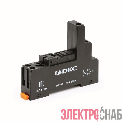 Элемент базовый пассивный для установки одиночных реле до 230В AC/DC DKC IR-B1-SC