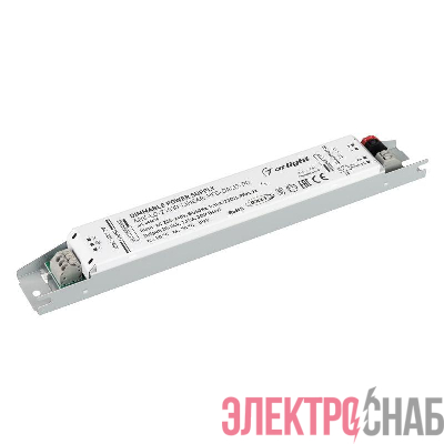 Блок питания ARV-LG-24030-LINEAR-PFC-DALI2-PD 24В 1.25А 30Вт IP20 метал. Arlight 049479