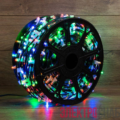 Гирлянда светодиодная "LED ClipLight" 1.5м 665LED мультиколор 80Вт 12В IP65 (уп.100м) Neon-Night 325-129