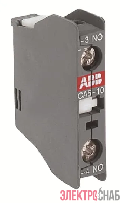 Контакт CA5-10 НО фронтальный для A9..A110 ABB 1SBN010010R1010