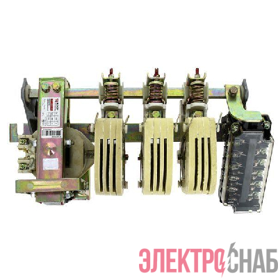 Контактор КТ-6053 630А кат. 380В AC 3НО+3НЗ EKF kt6053-380
