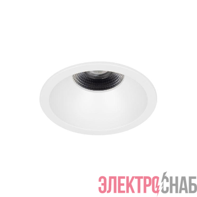 Светильник светодиодный MS-HARBOR-R82-10W Warm3000 WH 50deg 230В IP20 10Вт 3000К метал. Arlight 048276