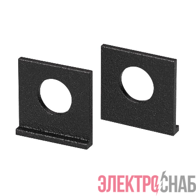 Проушина RING-ZM-SET BLACK (уп.2шт) Arlight 032861