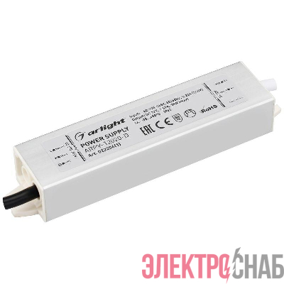 Блок питания ARPV-12020-D 12В 1.7А 20Вт IP67 метал. Arlight 0222061