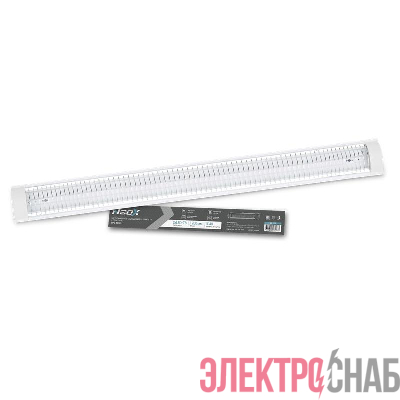 Светильник под светодиодную лампу SPO-405R 2xLED-Т8-1200 с решеткой G13 1200мм IP40 NEOX 4690612061177