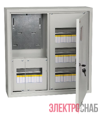 Корпус металлический ЩУРн-3/36 (560х550х165мм) IP31 TITAN IEK MKM32-N-36-31-ZO